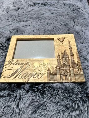 Disney Parks Castle 'Believe in Magic' Photo Frame